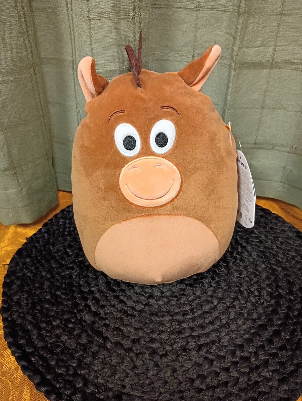 NWT Original Squishmallows Disney Pixar Bullseye Plush Character Size 8"